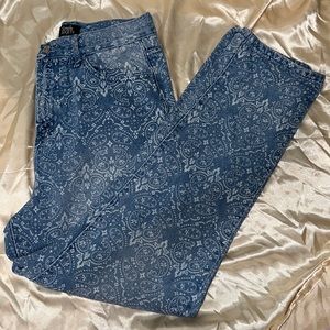 Bandana print jeans